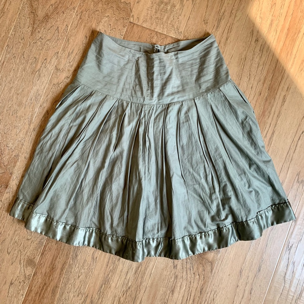Esprit olive skirt size 6